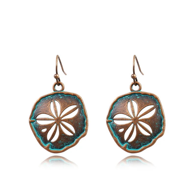 

fashion women's earrings 2019 Vintage Ethnic flower Boho Dangle Drop Earrings for Women gifts party Wedding Jewelry Accessories