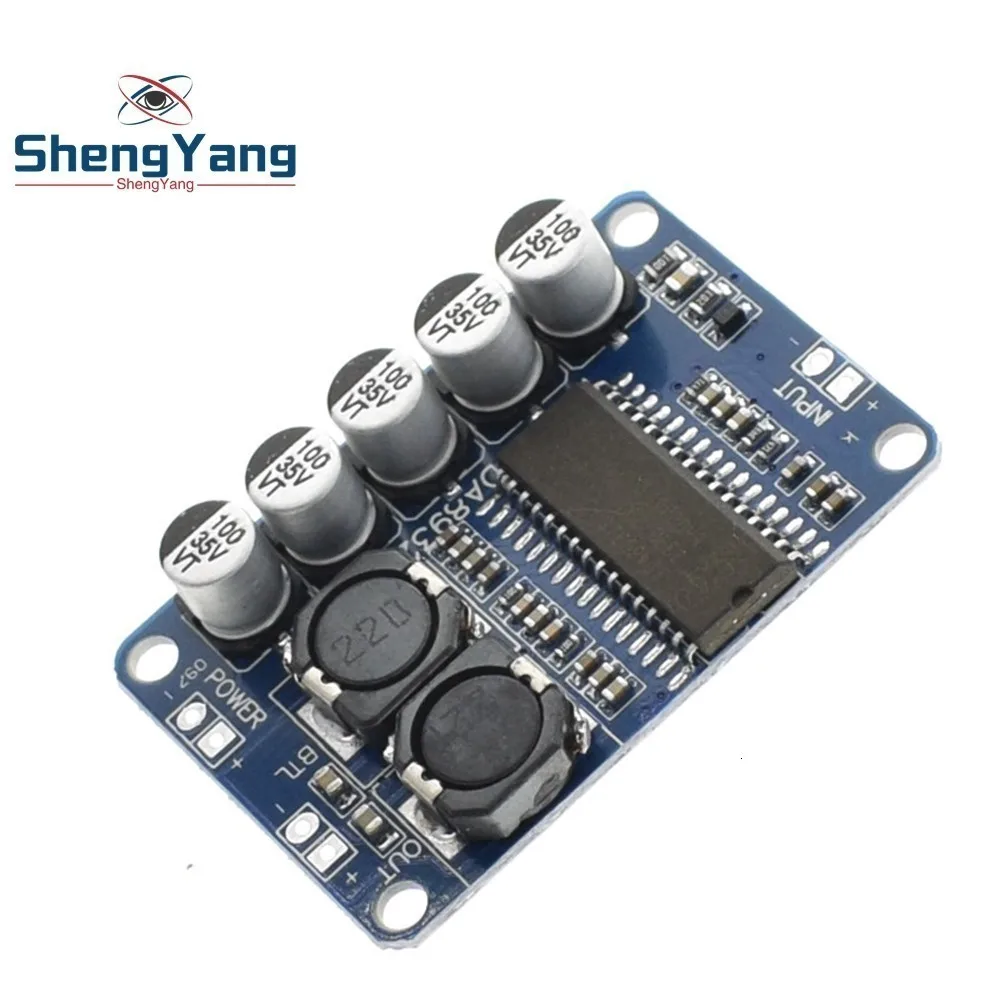 ShengYang цифровой усилитель мощности плата модуль 35 Вт моно усилитель модуль высокой мощности TDA8932 низкое энергопотребление
