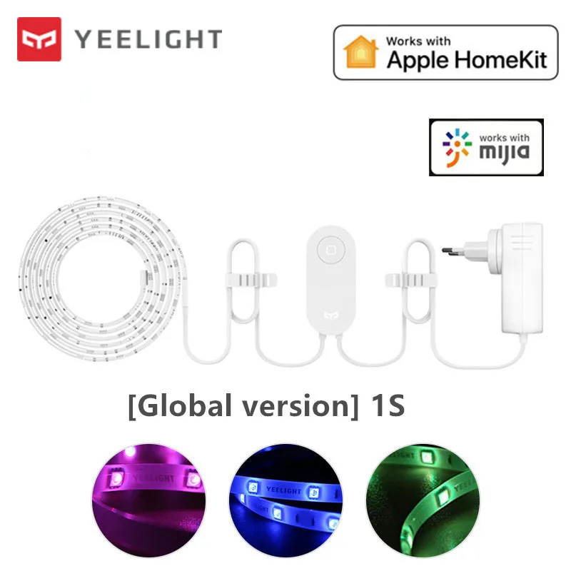 Yeelight RGB lightstrip 1S Intelligent light band Smart home Phone App wifi Colorful lamb LED 2M To 10M 16 Million 60 Led