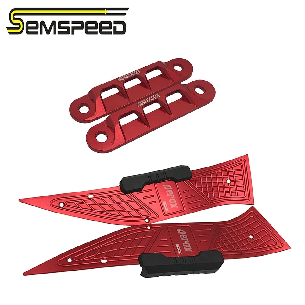 SEMSPEED передняя вилка крыло рамки слайдер подножки комплект подножки педали протектор для Aerox155 NVX 155 150 125