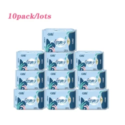Lot de 10 serviettes hygiéniques pour les règles, Anti Inflammation et anti bactéries, élimine les infections de la levure, serviettes hygiéniques pour mères 
