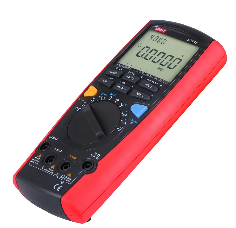 UNI-T UT71C High-precision Intelligent Digital Multimeter Full-range Overload Protection Automatic Range