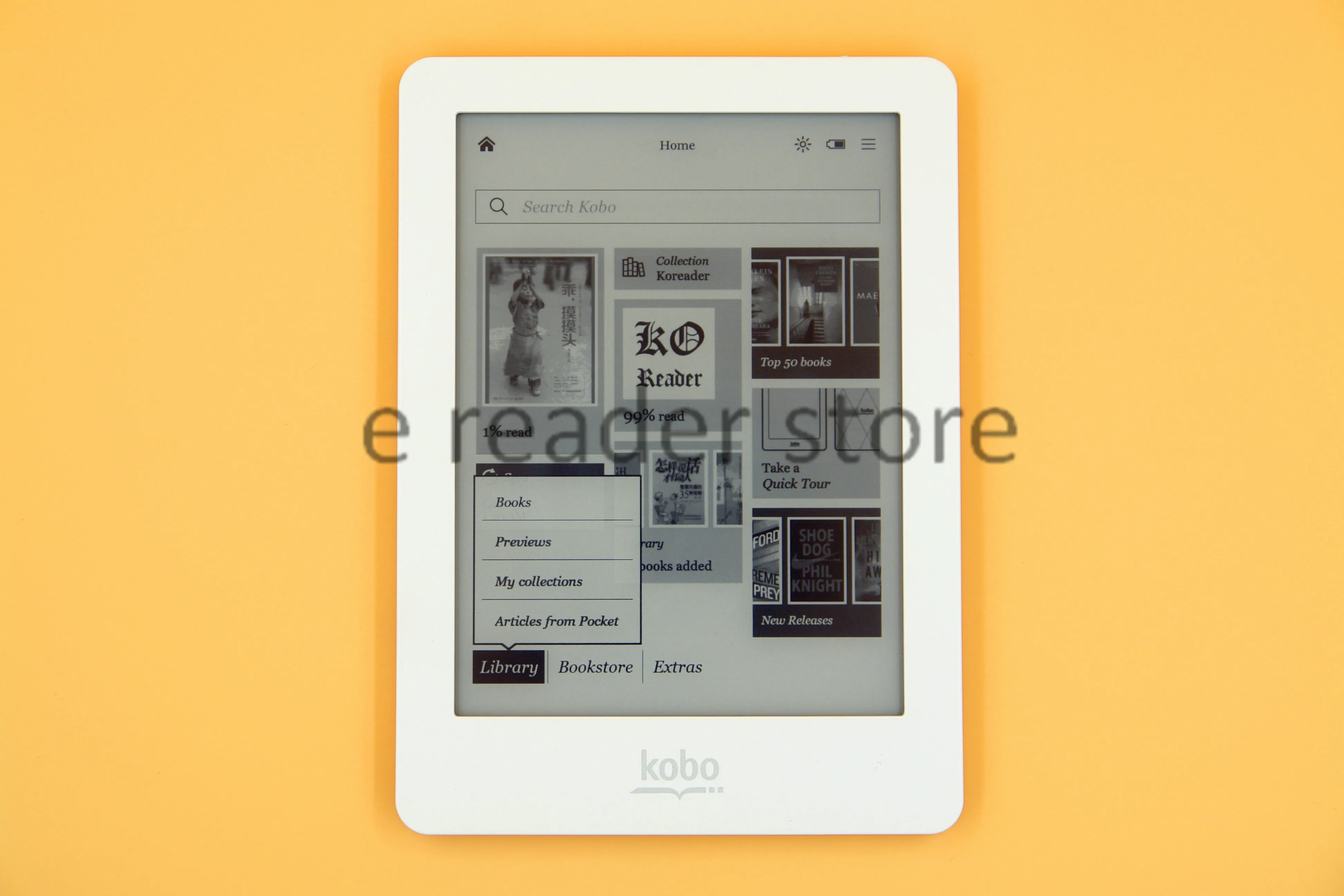 Устройство для чтения книг Kobo glo/kobo glo HD N613 e ink 6 дюймов 1024x768 2 Гб светильник ка Wi Fi