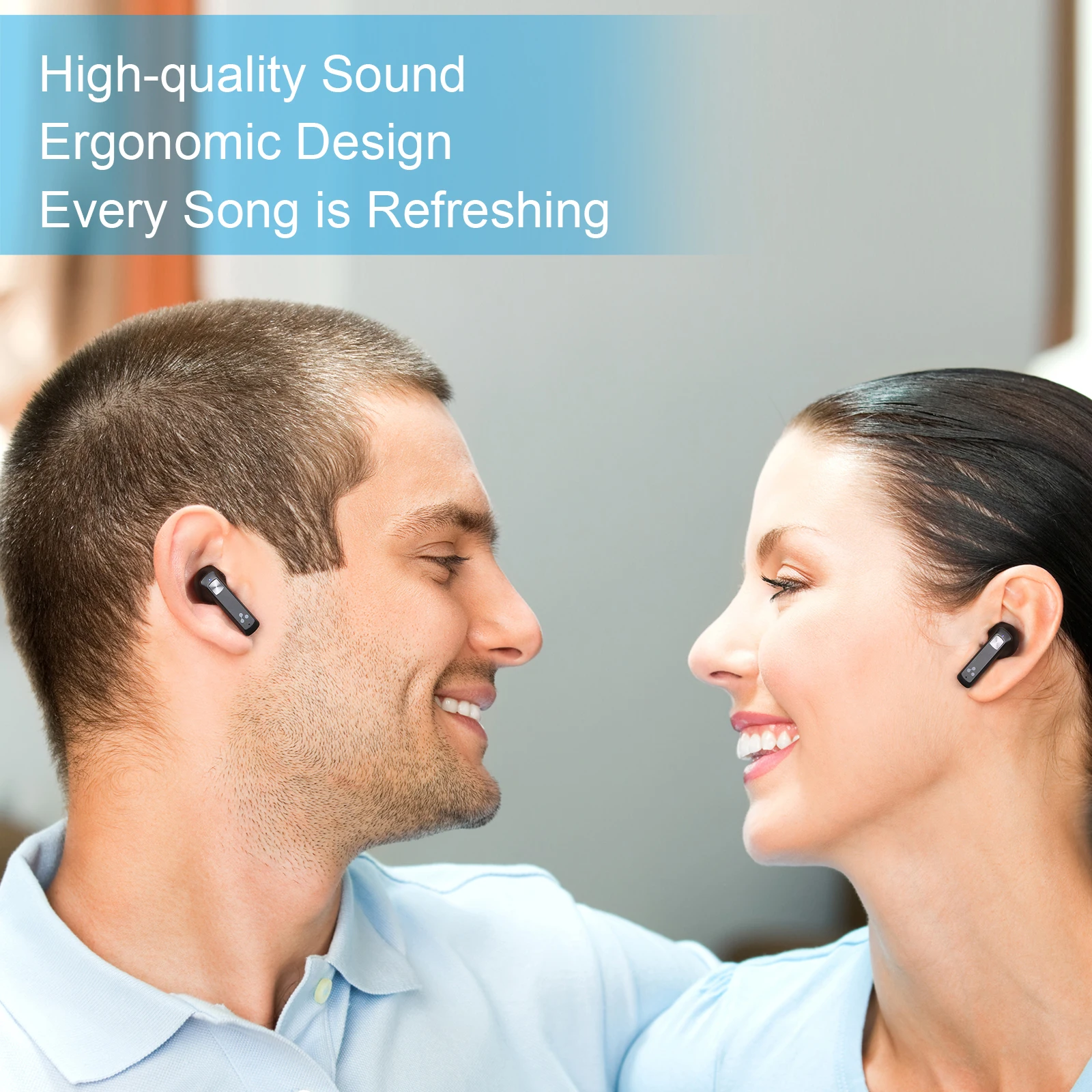 Fones de Ouvido Intra-auriculares sem Fio Modo de Comutação Compatível com s8 Syllable Produto Original 5 Horas Estéreo Mestre s8 Tws - Image 5