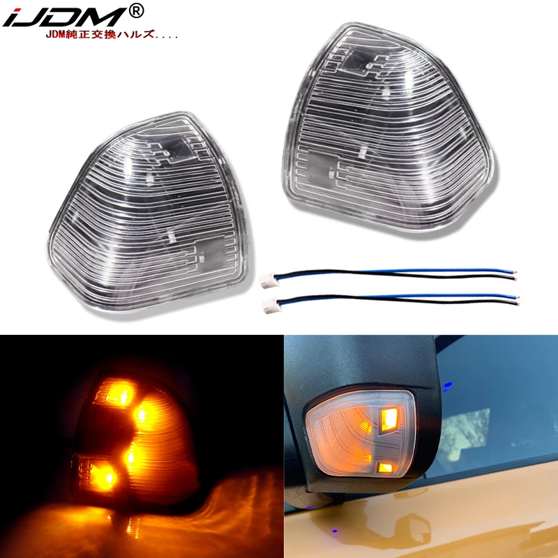 iJDM Side Mirror Marker Lights LED For 2010-2018 Dodge Ram 1500 2500 3500 4500 5500 Turn Signal OEM Bulb-Less Reflectors | Автомобили и