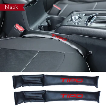 

PU Leather Car Seat Gap Pad Fillers Spacer Filler Slot Plug for Fiat Tipo Car-styling 2pcs Seat Gap Covers