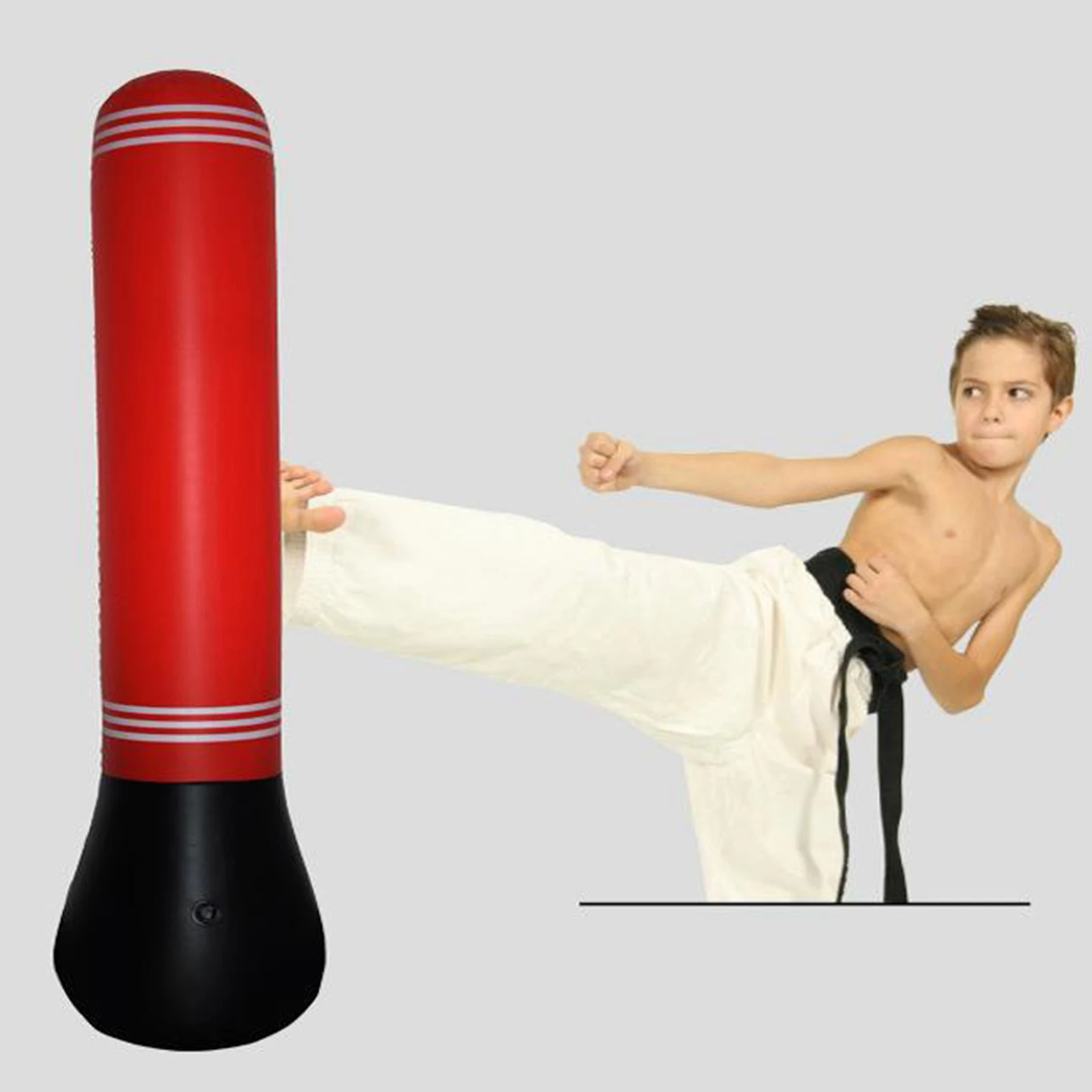 Inflatable Punching Bag Children Boxing Toy Training Relieving Pressure | Спорт и
