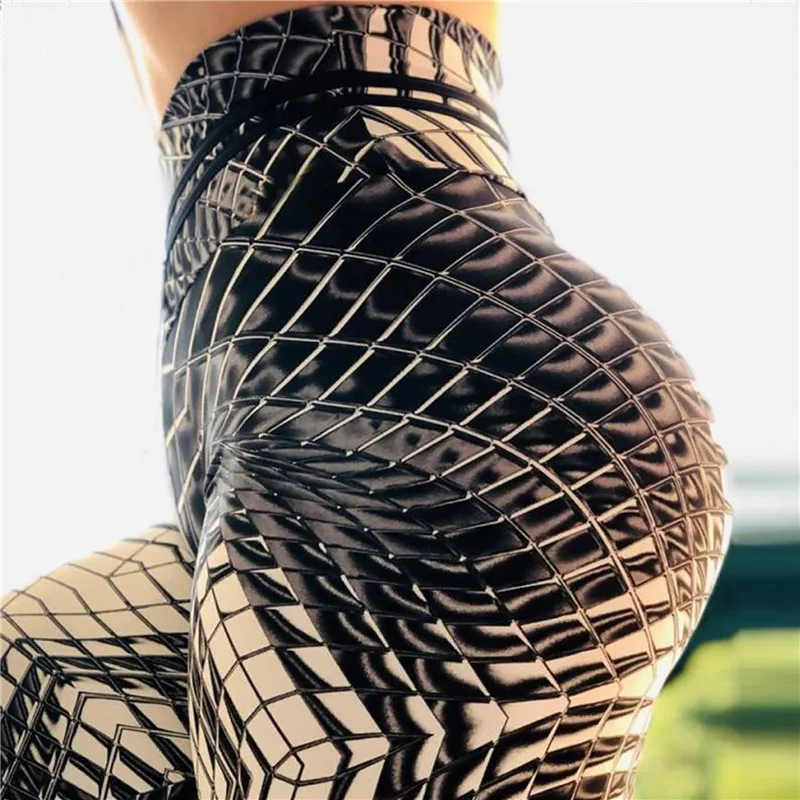 Лидер продаж 3D спортивные штаны для йоги с Для женщин пуш-ап профессиональные спортивные брюки для бега легинсы для фитнеса плотные брюки узкие леггинсы - Цвет: 37