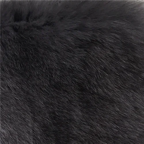 Iron Grey MAOMAOFUR пальто из натурального Лисьего меха женская зимняя куртка из натурального меха короткий стиль пальто с длинными рукавами с воротником Женская Натуральная меховая шуба - Цвет: Iron Grey