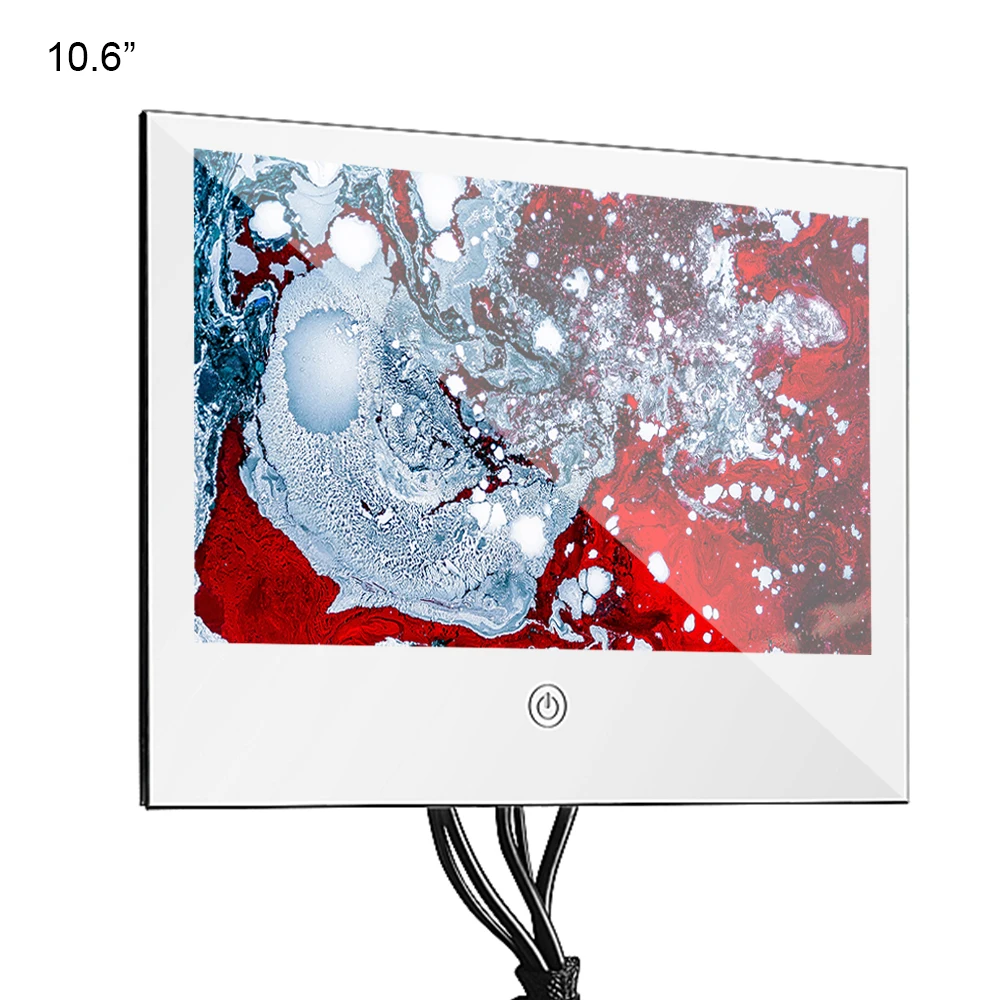 Зеркало Souria IP66 с 2 6 дюймовым дисплеем светодиодный водостойкий USB|led television|tv bathroombathroom tv |