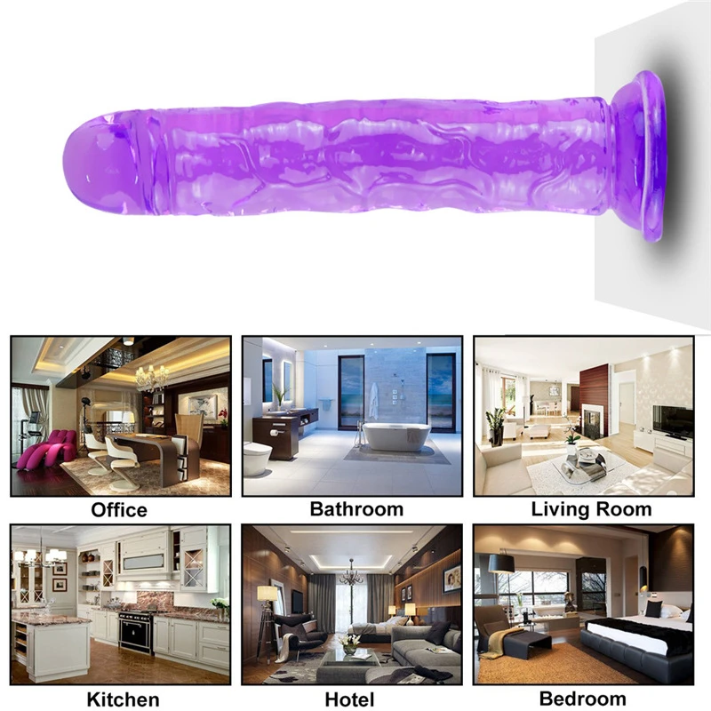 Realistic Dildo With Suction Cup Huge Jelly Dildos Sex Toys For Woman Men Fake Dick Big Penis Anal Butt Plug Erotic Sex Shop anal sex toys dildo vibrator toys