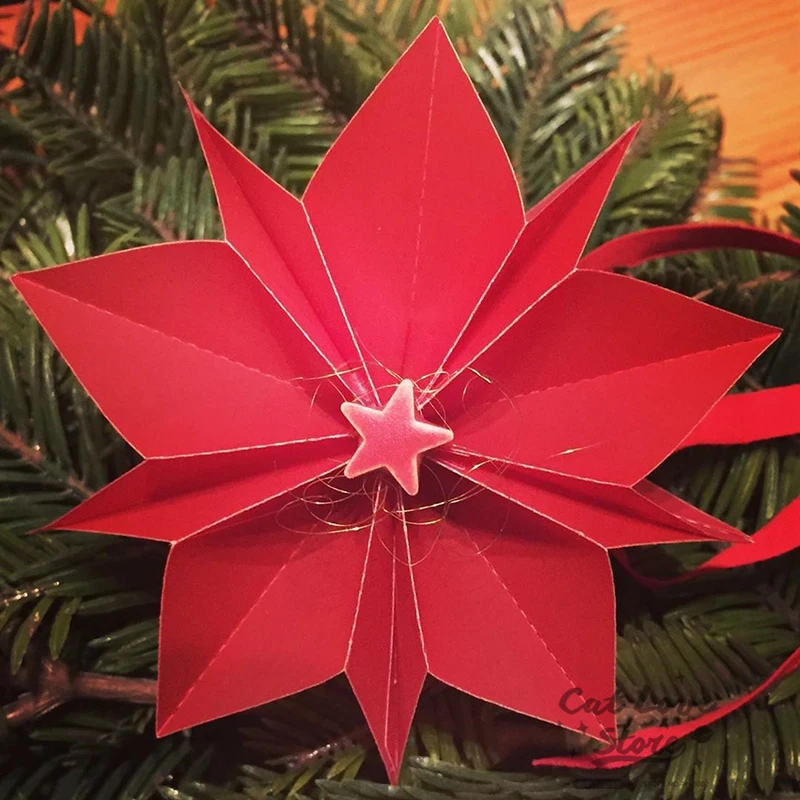 3D Flower Star Metal Cutting Dies Scrapbooking Stencil Die Cuts Card Making DIY Decorative Craft Embossing New Dies For