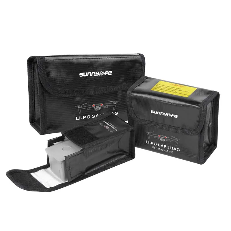 

LiPo Safe Battery Explosion-proof Protective Bag for DJI Mavic Air 2 Drone Battery Storage Bag Case for mavic air2 Accessories