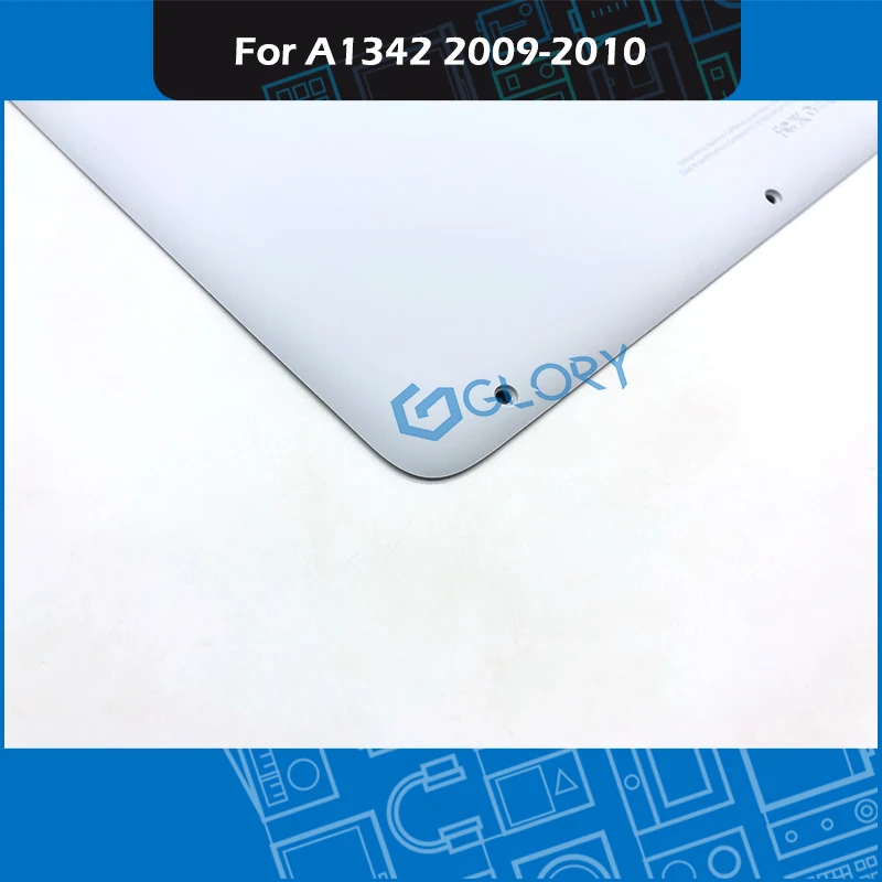 Ноутбук A1342 нижний чехол шурупы и инструмент для MacBook A1342 1" Unibody белая Нижняя крышка 604-1033 2009 2010 MC207 MC516