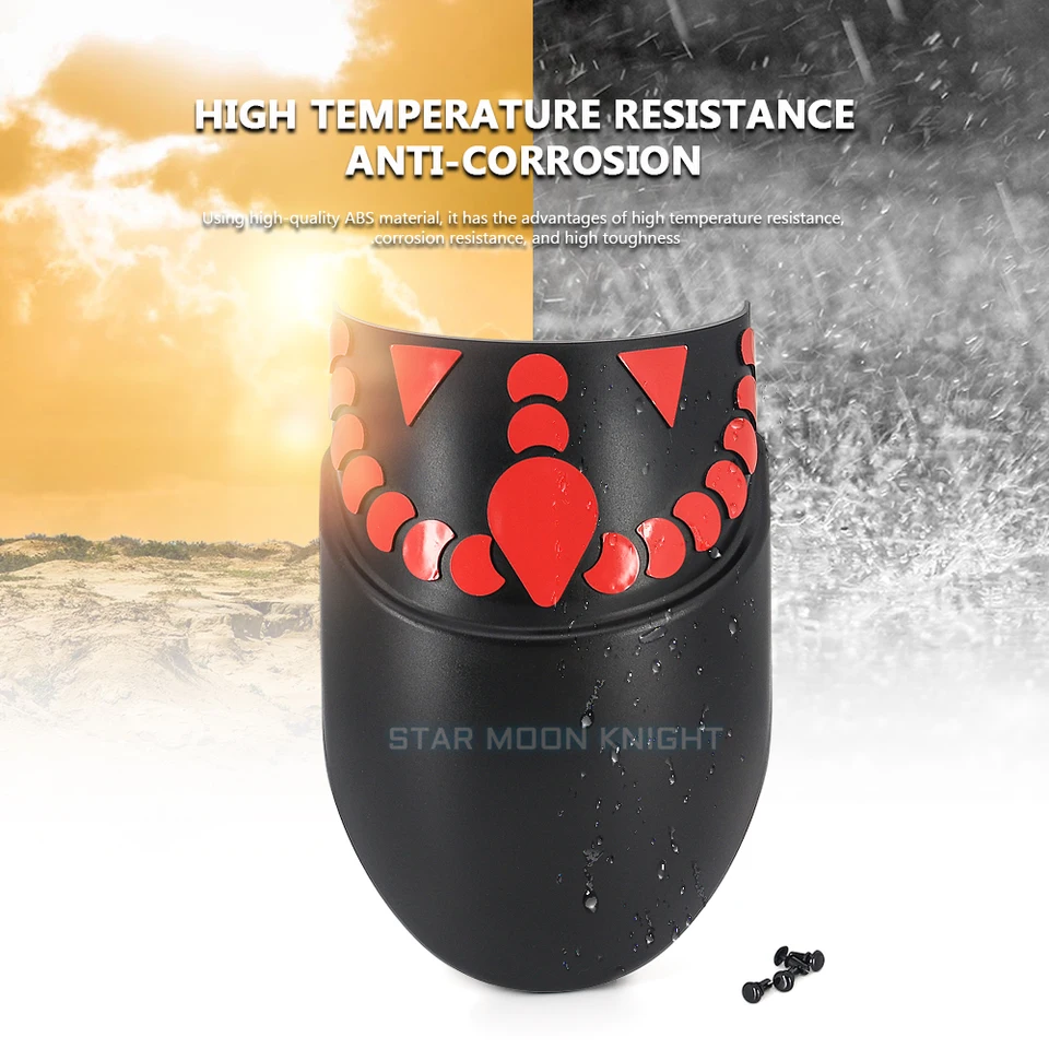 Paraspruzzi Moto Per Bmw Per S 1000XR Moto Allunga Parafango Anteriore Ruota Posteriore Estensione Parafango Parafango (Colore : 13-16CM