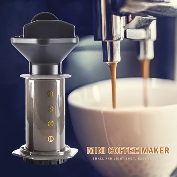 

Mini Portable Coffee Maker Pressure Manual Handheld Coffee Machine Espresso Machine Handpress Coffee Machine for Travel