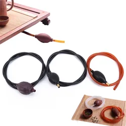Best Sale Tray Drain With Suction Ball Silica Gel Copper Joints Under The Hose Hose Tea Slag Bucket Tea Kung Fu Tea Accessories