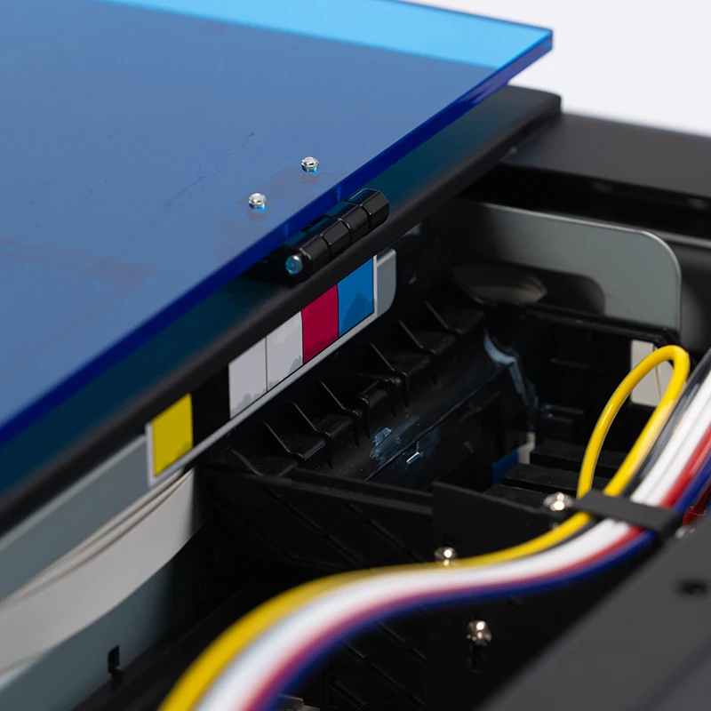 Punehod A3 DTF Thermal Transfer Printer Automatic Pre-heating DIY T Shirt Printing Machine Heat Press Textile Tool For Business