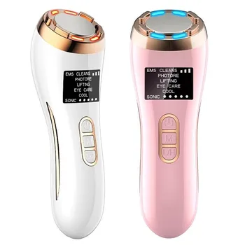 

USB Rechargeable Ultrasonic Cleansing Face Massage Essence Import Instrument Beauty Export Instrument Skin Care Tool