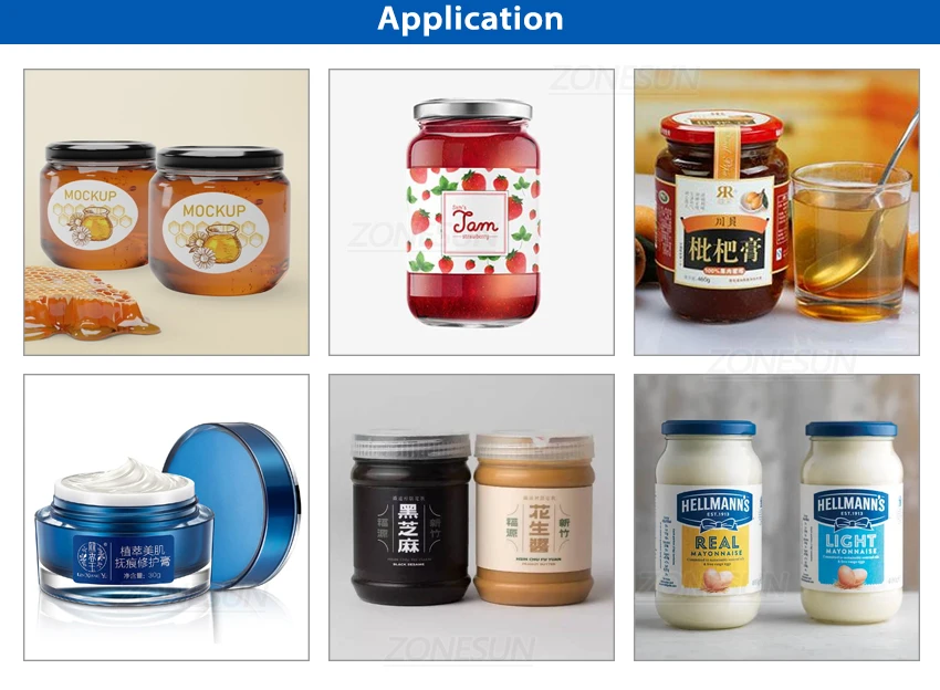 ZONESUN ZS-FAL180X3 Полностью автоматическая производственная линия Twist Off Cap Круглая бутылка Стеклянная банка Наполнение, укупорка и этикетировочная машина 