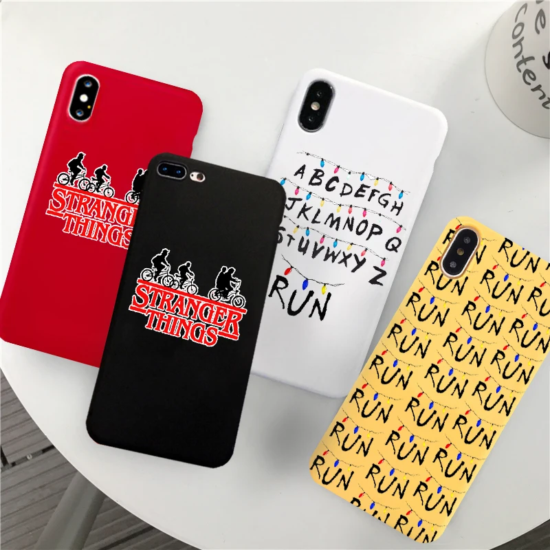 GYKZ Модный чехол для телефона с странными вещами iPhone 7 11 Pro X XS MAX XR SE 8 6Plus Мягкая