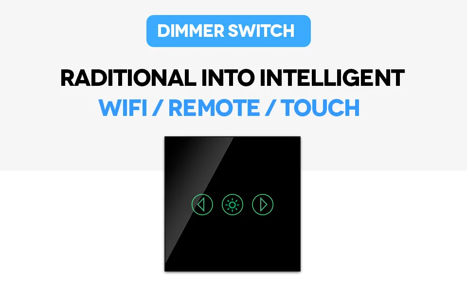 ЕС Стандартный светильник Диммер с Wi-Fi и дистанционным управлением приложение Управление сенсорный выключатель Водонепроницаемый Переключатель 220 В eWelink или Tuya