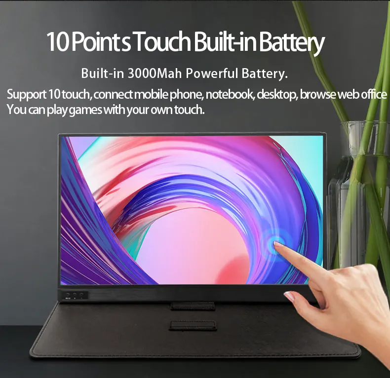 Ǯ HD IPS 45 ÷  13.3 ġ 1080P ӿ ޴ lcd , Xbox Ps4 ġ ޴ Ʈ Ȯ ȭ