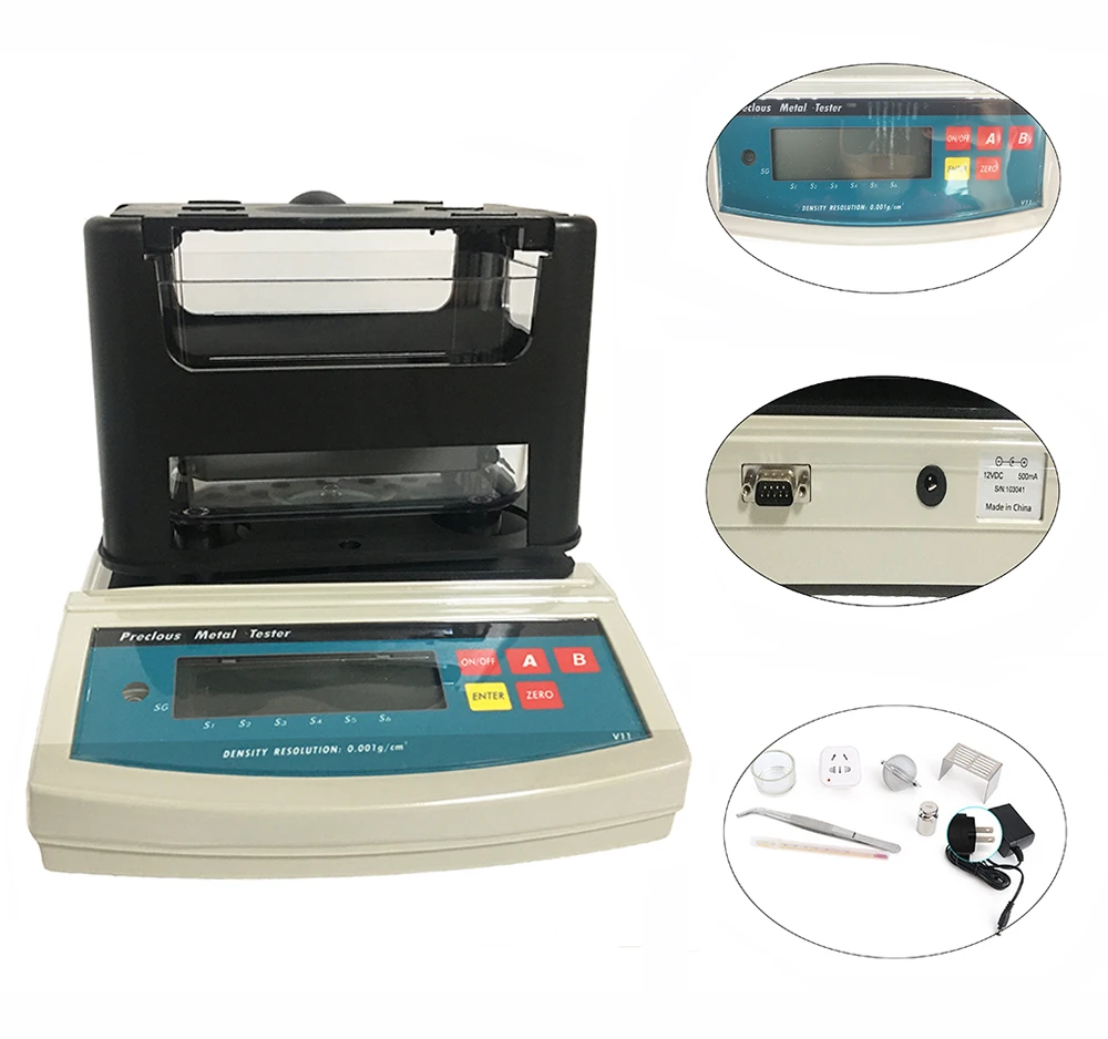 Solid Density Meter Dh600 Electronic Digital Densimeter With 600g
