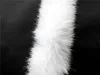 2024 100% Natural Real Thicken Rabbit Fur Trim Clothes Accessories Genuine Fur Strips For sweater Coat Hood Hat Diy Fluffy Trims 4