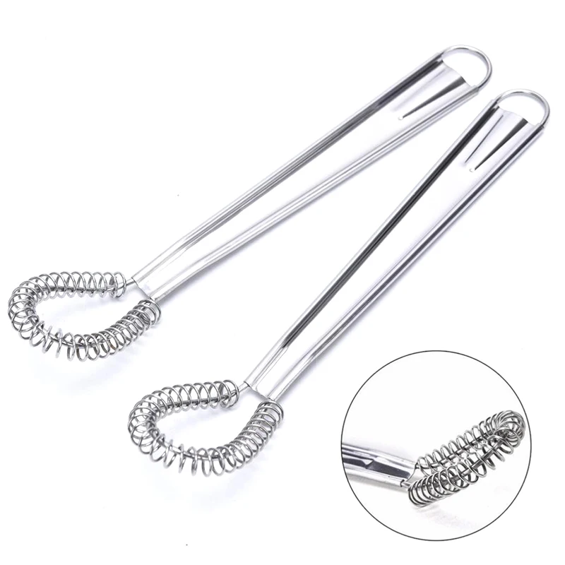 

1Pcs 20cm Stainless Steel Magic Hand Held Spring Whisk Mini Kitchen Eggs Sauces Mixer