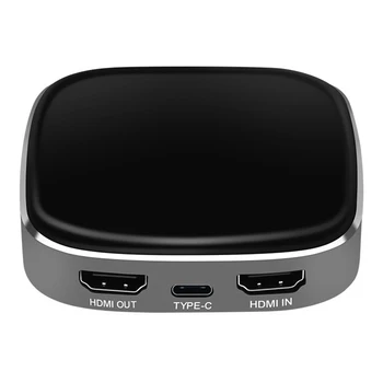 

4K Input 1080P Indicate Light Video Recording Gaming Live Streaming HDMI To Type-C Box Card for Ps3