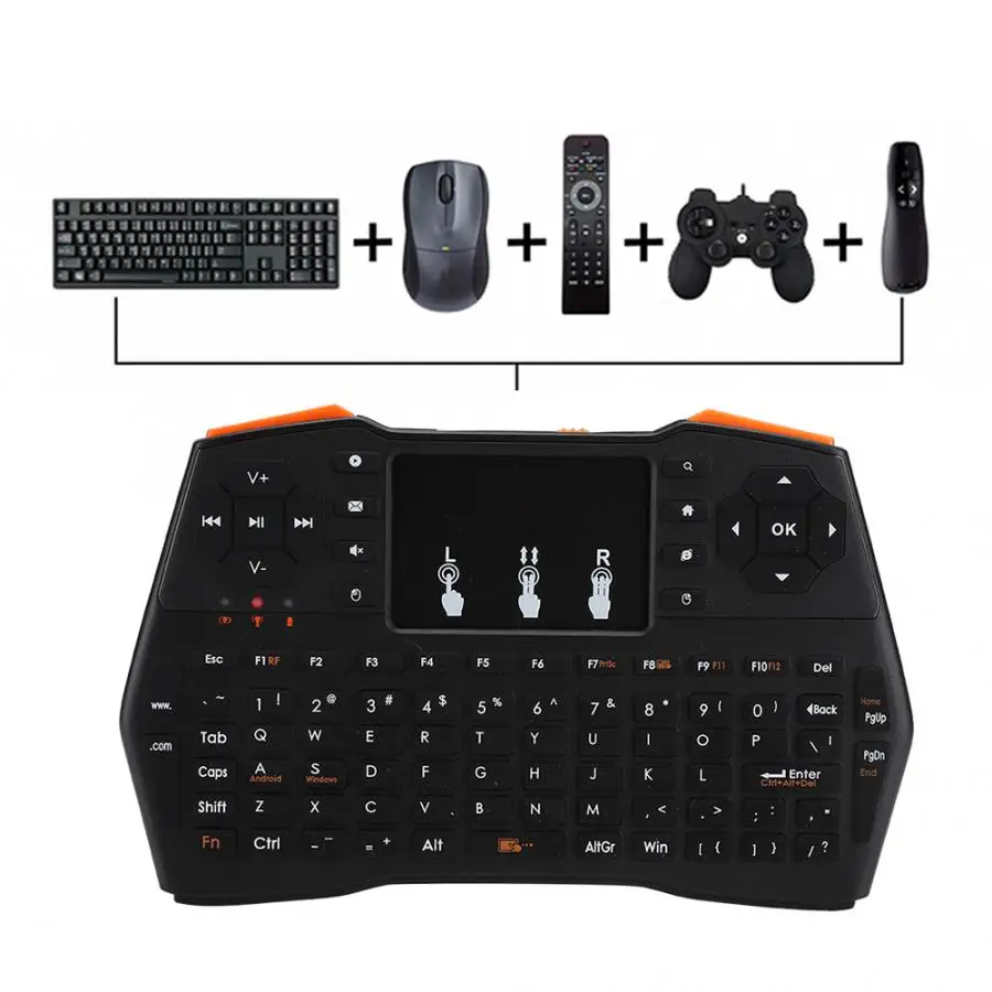 2 4 GHz мини беспроводная клавиатура для Andriod TV Box / Google Box/XBOX360|Клавиатуры| |