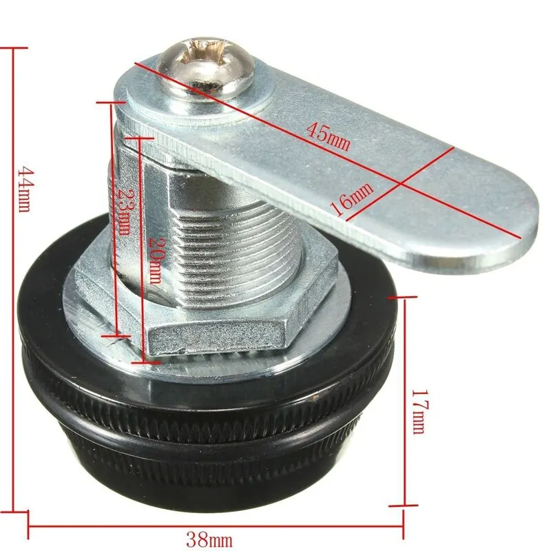 Home Security 3 Digit Combination Camlock Mailbox Furniture Door Password Cam Lock Keyless Tongue Lock Accessories Zinc Alloy