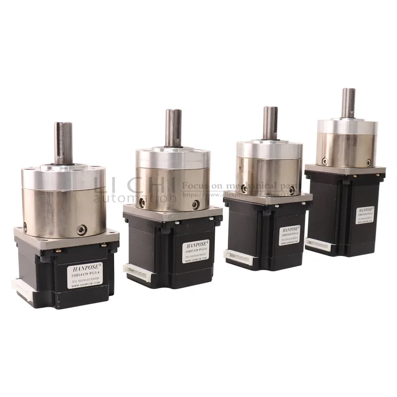 Nema23 23HS4128 5128 5628 7628 1.8A шаговый двигатель 3,6-1 4-1 15-1 экструдер Шестерни шаговые двигатели соотношение планетарный для 3D-принтеры