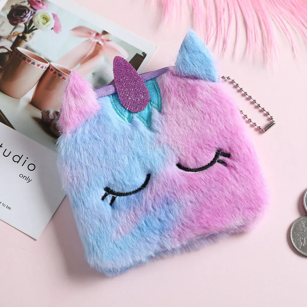 Мультяшная Милая Мини сумка для монет Kawaii, для женщин, детей, девочек, маленький кошелек, сумка для денег, кошелек на молнии, 5 шт