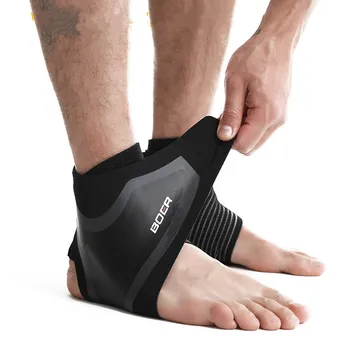 

1pcs Breathable Foot Straps Protector Pressure Ajustable Ankle Support Pads Elastic Nylon Football Basketball Safety Band