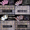 2500pcs Luxury Shiny Diamond Nail Art Rhinestones Crystal Decorations Set AB Glass 1pcs Pick Up Pen In Grids Box 21 Shape 1