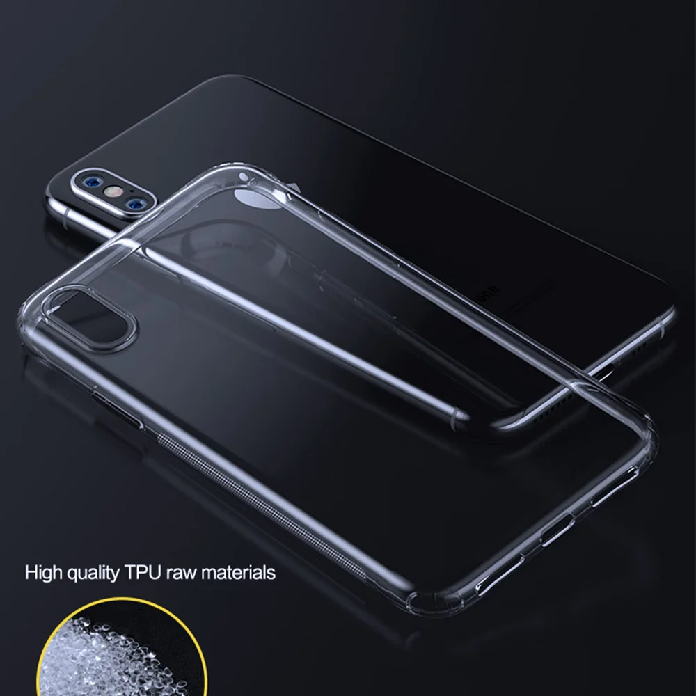 SmartDevil сплошной цвет силиконовый чехол для телефона для Iphone 11 Pro Max 7 8 Plus XR X XS Max пары милый карамельный цвет мягкий простой чехол s - Цвет: Transparent
