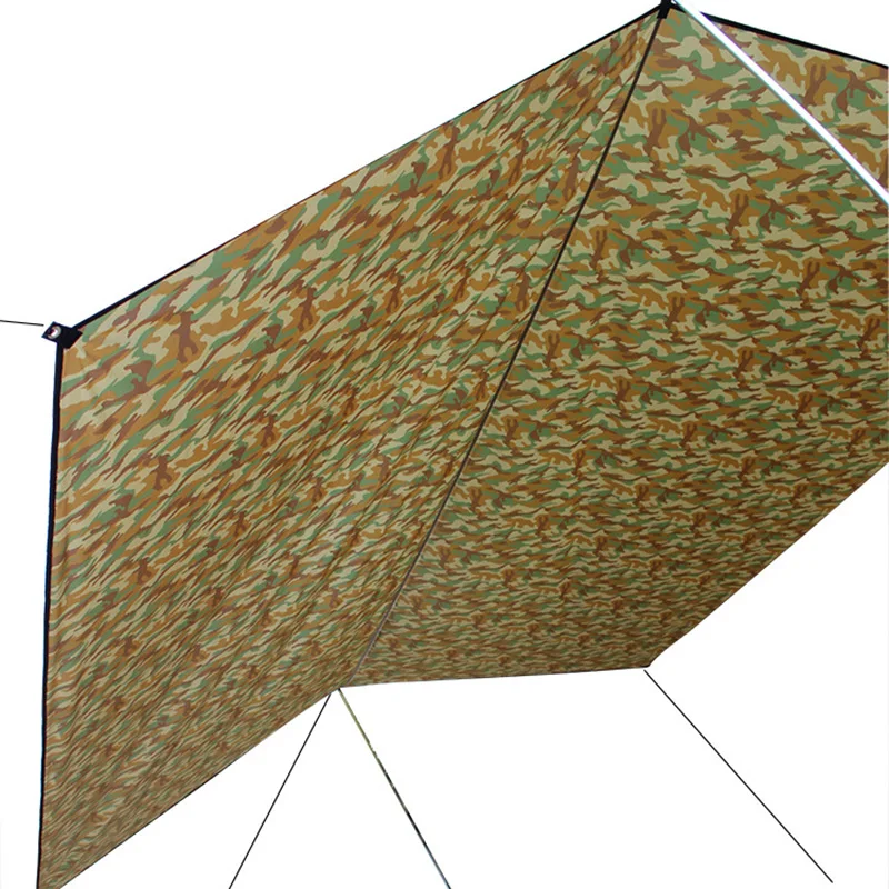 Водонепроницаемый тент солнцезащитный тент палатка с защитой от солнца брезент для наружного кемпинга пикника патио DTT88