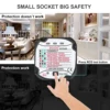 BSIDE AST01 Electric Socket Tester EU US UK AU Plug RCD GFCI Test  Outlet Ground Zero Line Plug Polarity Phase Wall Check 2