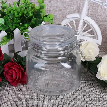 

Big Container Glass Food Storage Spice Jar Teas Sweet Beans Preservation Food Cans Container Kitchen Storage Box 1550/1000/750ml