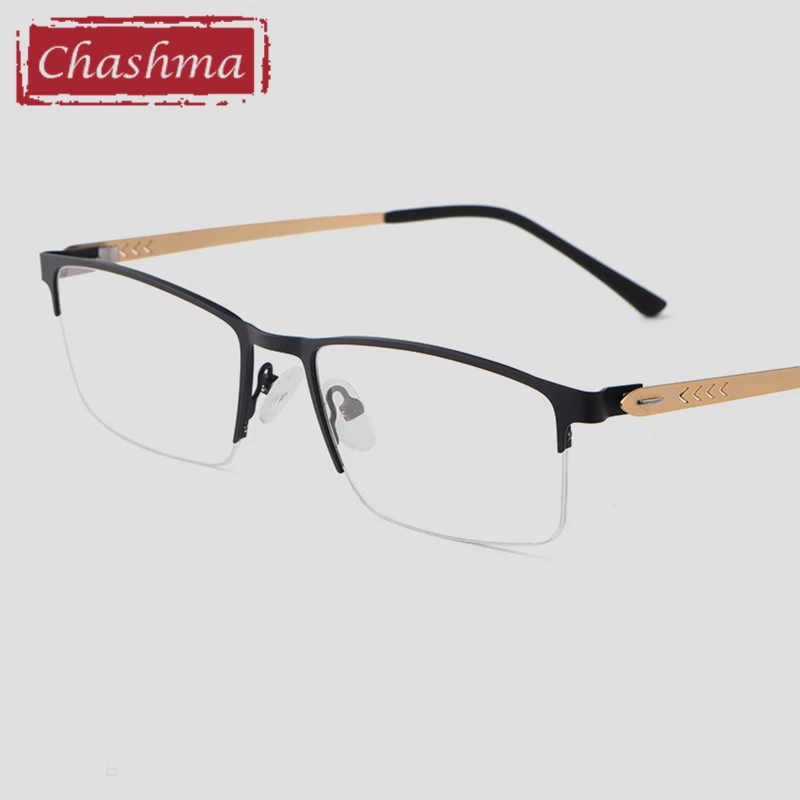 Gafas vista hombre transparente gafas gradas hombre miopia montura metal