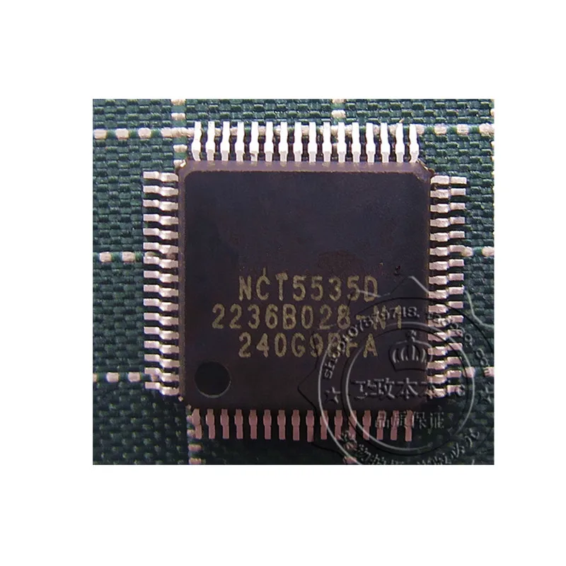 NCT5535D NCT55350 ( 10 pieces/lot) Free Shipping 100%New Original QFP-64 Computer Chip &amp IC | Электроника