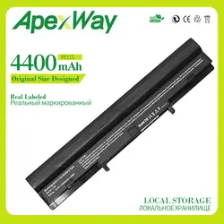 Apexway 8 ячеек 4400 мАч 14,4 В Аккумулятор для ноутбука ASUS 4INR18/65 4INR18/65-2 A41-U36 A42-U36 U36 U36J U36JC U36S U36SD