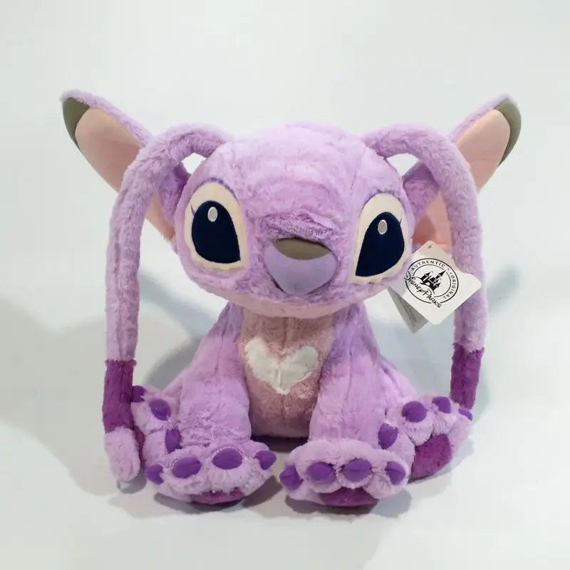 Disney Sitting 32cm Lilo And Stitch Plush Toys #626 Girlfriend Angel Stuffed Soft Doll For kids Gift | Игрушки и хобби