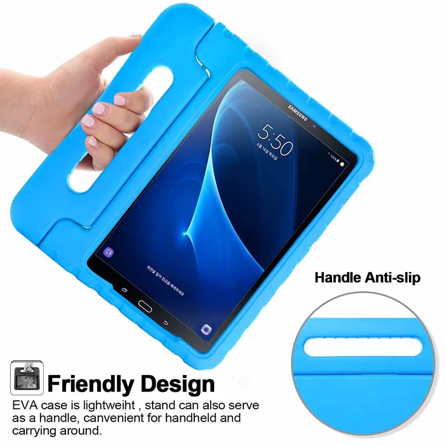 For Samsung Galaxy Tablets Soft Silicone Case Shock Proof Cover Kids Friendly