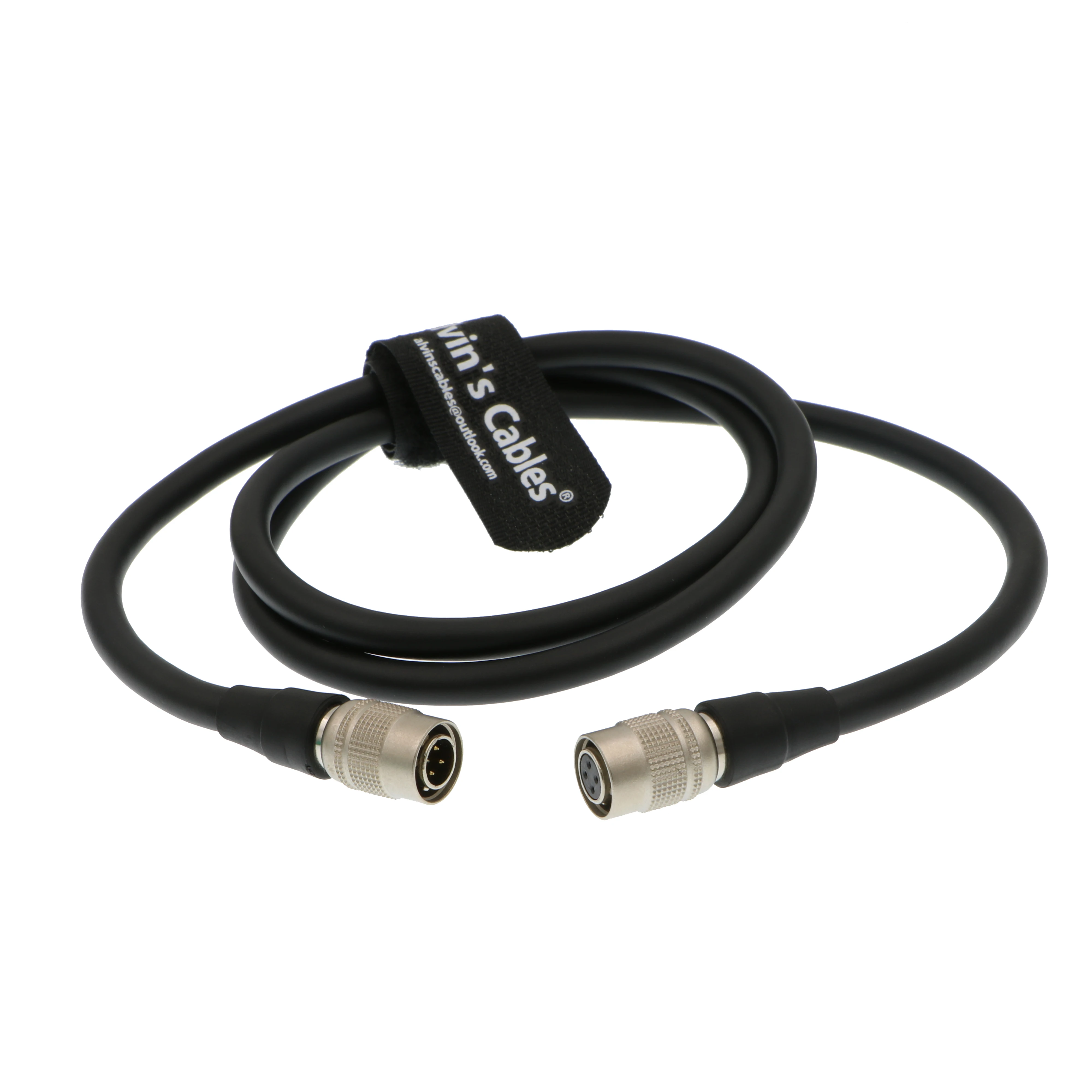 

Alvin's Cables Hirose 4 Pin Female to Hirose 4 Pin Male Cable for Power Source 80CM