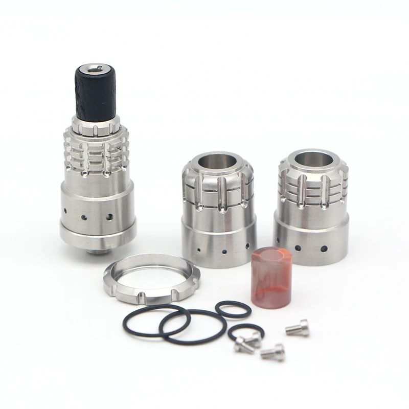 

Marstech TF GTR 23MM RTA Atomizer 4ML 316 Stainless Steel + PC Vaporizer MTL Tank Hookah Vape Fit Elecrodnic Cigarette Mod
