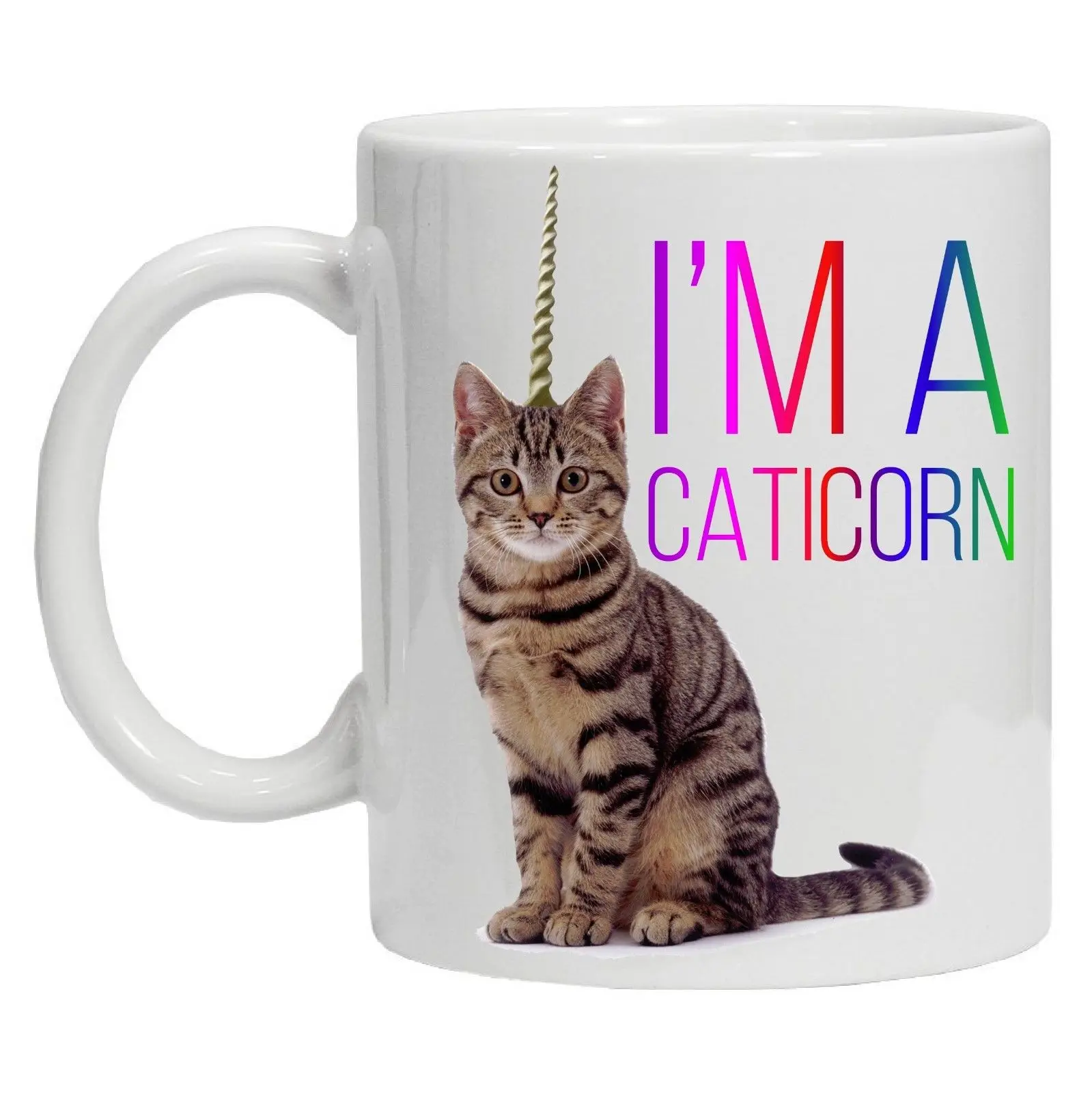 

I'm A Caticorn 10oz Mug Unicorn Animal Funny Cat Novelty Tea Coffee Drink Cup