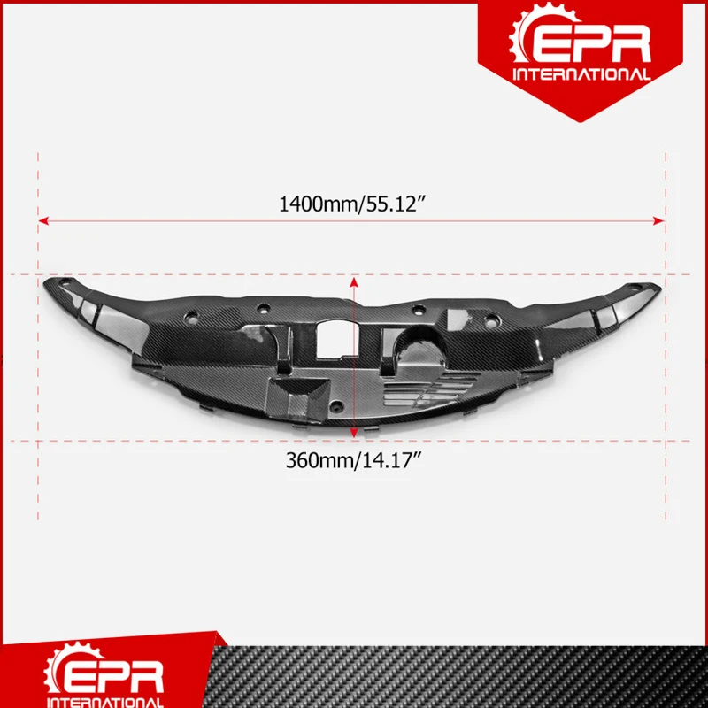 Панель охлаждения из углеродного волокна для Civic FK2 Тип R 2012 2016 комплект обшивки
